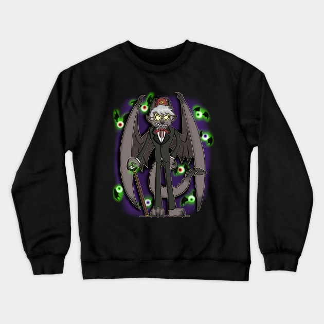Greedy Gargoyle Crewneck Sweatshirt by Dante6499